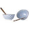 Made In Japan Set misiek Starburst Design s paličkami 400 ml 2 ks