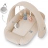 Multifunkčné hniezdo pre bábätko s hrazdičkou a bielym šumom 4v1 Sleepee Sand