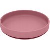 Petite&Mars Tanier silikónový s prísavkou TAKE&MATCH Dusty Rose 6m+ 400 ml