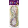 Teddies Zaplétací provázky bužírky barevné 100cm v sáčku