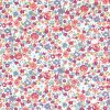 Bavlnený popelín s kvetmi 1 m