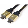 PremiumCord GOLD HDMI High Speed + Ethernet kábel, pozlátené konektory, 10m kphdmet10