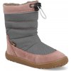 Snehule Froddo - UP Tex Snow vlna Grey/pink sivoružové