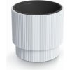 Prosperplast Kvetináč MILLY s vkladom 29,8 cm biely