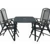 ROJAPLAST Set záhradného nábytku ZWMT-24 záhradný stôl 1 + 4 záhradné stoličky ZWMC-38