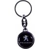 PEUGEOT kľúčenka prívesok čierny