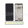 LCD Displej + Dotykové sklo + Rám Samsung A325 Galaxy A32 - originál Farba: Čierna