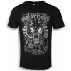 Tričko metal ROCK OFF Motörhead Spiderwebbed Warpig Čierna