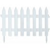 PROSPERPLAST Záhradný okrasný plôtik Garden Classic biely 35 cm / 3,2 m