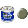 Farba Revell ENAMEL - 362 Sivozelená zamatová (Greyish Green Silk RAL6013) 14ml