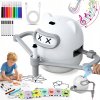 Interaktívny robot na kreslenie pre deti - Vzdelávacia sada so 100 papiermi
