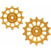 KOGEL Shimano cestné kladky 12/14 zubov R9100/R8000/R7000, Gold Cestné kladky s celokeramickými ložiskami