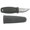Morakniv 13843 Eldris LightDuty Dark Grey malý všestranný nôž 6 cm, tmavošedá, TPE, plastové puzdro