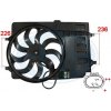 Ventilátor chladenia motora ERA 12V, 398mm 352016 EAN: 8053379541973