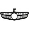 KITT EU Front Grille suitable for Mercedes C-Class W204 S204 Limousine Station Wagon (2007-2014) Sport Piano Black C63 Design