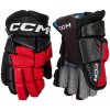 Rukavice CCM Jetspeed FT8 Pro Jr Farba: čierno/červeno/biela, Veľkosť rukavice: 12