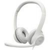 Logitech Headset H390, drátový, USB, bílá 680762