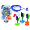 LEAN TOYS Hračka do vody - 2v1 sitko žralok, ryba s riasami