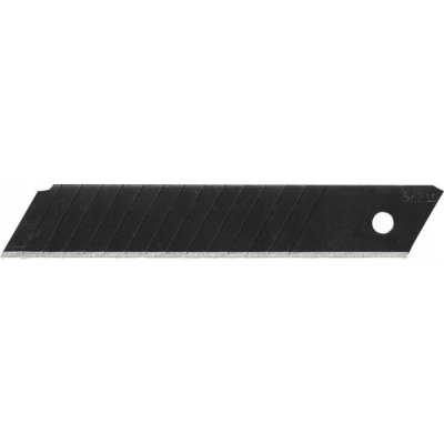 Náhradné čepele do nožov 18mm - 10 kusov čierne SK2 Proline 31431