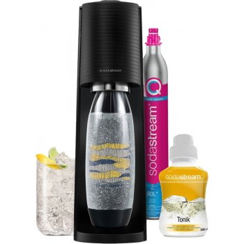 SodaStream TERRA Black Tonik Megapack