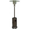 Plynový terasový ohrievač s regulátorom a ochranným obalom, bronzová