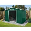 Záhradný domček BestBerg ZDB-7Z / 7,2 m² / 301 x 238 x 214 cm / zelený