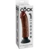 King cock - vibrating cock brown 20.32 cm