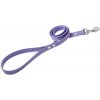 Firedog BioThane Vodítko 19 mm 2 m s rúčkou & D-krúžkom fialové