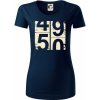 Tachometer 50 - Dámske tričko z organickej bavlny Origin (GOTS) - 2XL ( Tmavomodrá (veľmi tmavá - skoro čierna) )