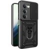 Techsuit - CamShield Series ochranné puzdro s krytom fotoaparátu pre Xiaomi Redmi 15 4G / Redmi 15 5G - čierne