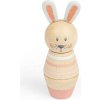 Bigjigs Toys Drevené skrutkovacie zvieratko Králik