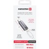 SWISSTEN - Adaptér USB-C samec na Lightning samica pre Apple iPhone / iPad s USB-C - strieborný