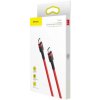 Baseus Cafule USB-C/C kábel PD 2.0 QC 3.0 60W 1m červený (CATKLF-G09)