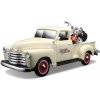 MAISTO Harley-Davidson Custom 1950 Chevrolet 3100 Pickup + 2001 FLSTS Heritage Springer 1:24