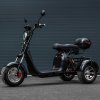 Elektrická trojkolka Leramotors Scooters C5 2000W Čierna, COC certifikát