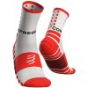 Compressport ponožky Shock Absorb - bílá Velikost: L