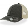 Atlantis Headwear Kšiltovka Case Trucker, 6 panelová COT33507000299-black Černá UNI