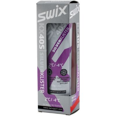 Klister SWIX KX40S 55g fialovo/strieborný +2/-4°C