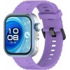 VSETKONAMOBIL 111314 RIBBED Silikónový remienok pre Huawei Watch Fit 4 / Fit 4 Pro fialový