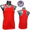 Boxerské tielko BAIL (pánske), Polyester S - 24002 červená