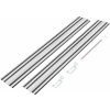 GRAPHITE 58G023-732 Vodiace lišty 2 x 700 mm, adaptér, 2 svorky
