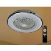 NEDES, s.r.o. LED stropné svietidlo OPAL + stropný ventilátor + diaľkový ovládač 48W - LCL6344
