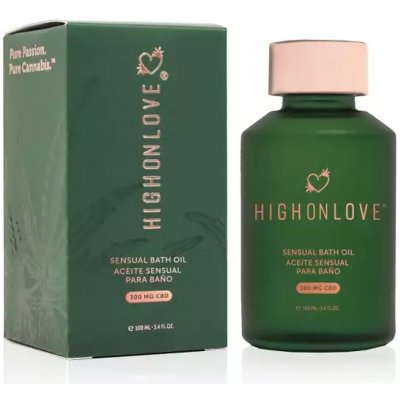 High On Love CBD Sensual Bath & Amp Body Oil 100 ml