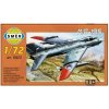 Směr plastikový model letadla ke slepení Fiat G. 55 slepovací stavebnice letadlo 1:48
