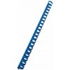 Plastové hrebene GBC 21R 19mm modré