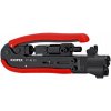 Kompresné náradie pre konektory koaxiálnych káblov 175 mm KNIPEX 97 40 20 SB