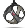 CURLI Postroj pre psov so sponou Merino vlna Black M, 6-9 kg