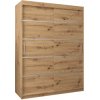 Supermobel Posuvná skriňa VERONA 1 150, 150x200x62, dub artisan