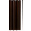 Zhrňovacie dvere Pioneer plné 84 x 203 cm tmavý orech