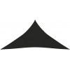 Stínící plachta 160 g/m² černá 5 x 6 x 6 m HDPE Černý 311758